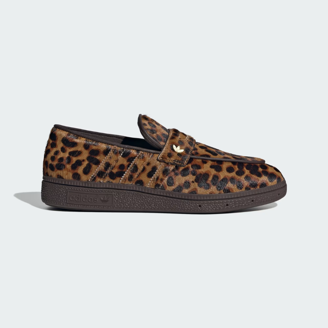 Spezial Handball Loafer Leopard Print Dark Brown