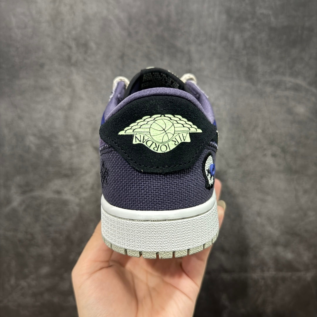 Air Jordan 1 Low OG Voodoo Alternate Blue x Zion Williamson