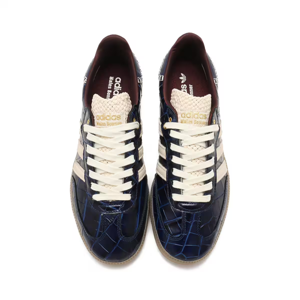 Samba collegiate navy wonder white x wales bonner pronta entrega