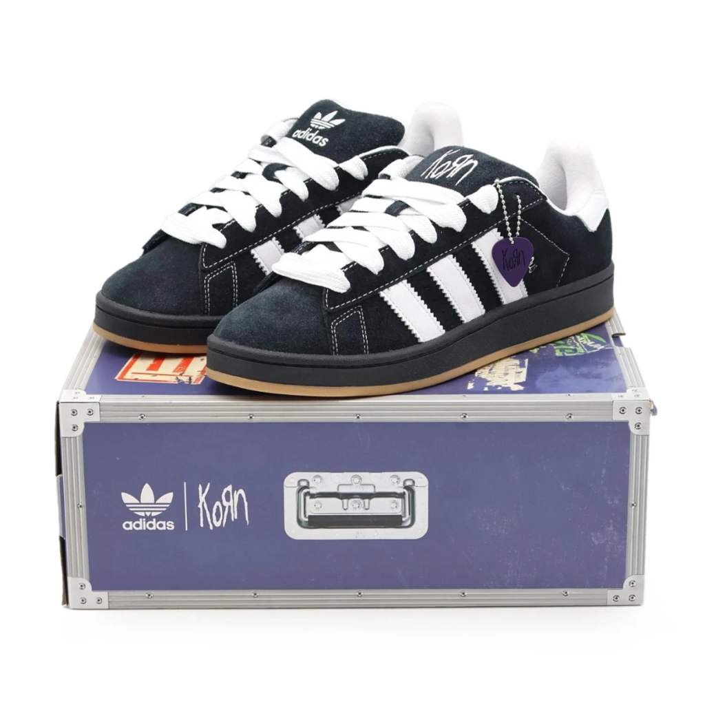 Campus 00s core black x korn