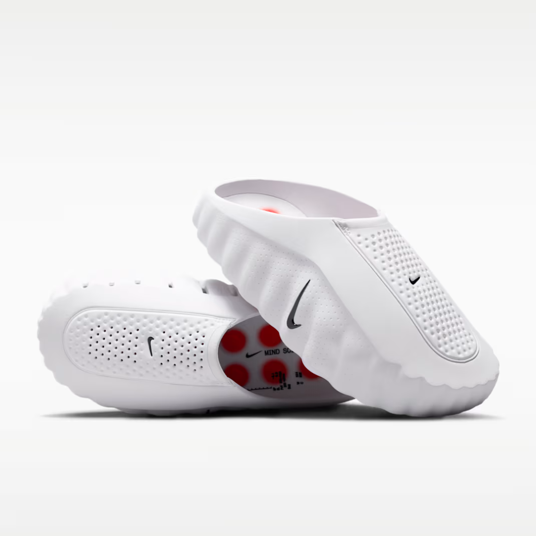 Nike Mind 001 Slide White Speed Red