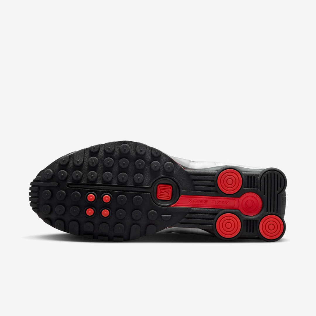 Nike Shox R4 Black Metallic Silver