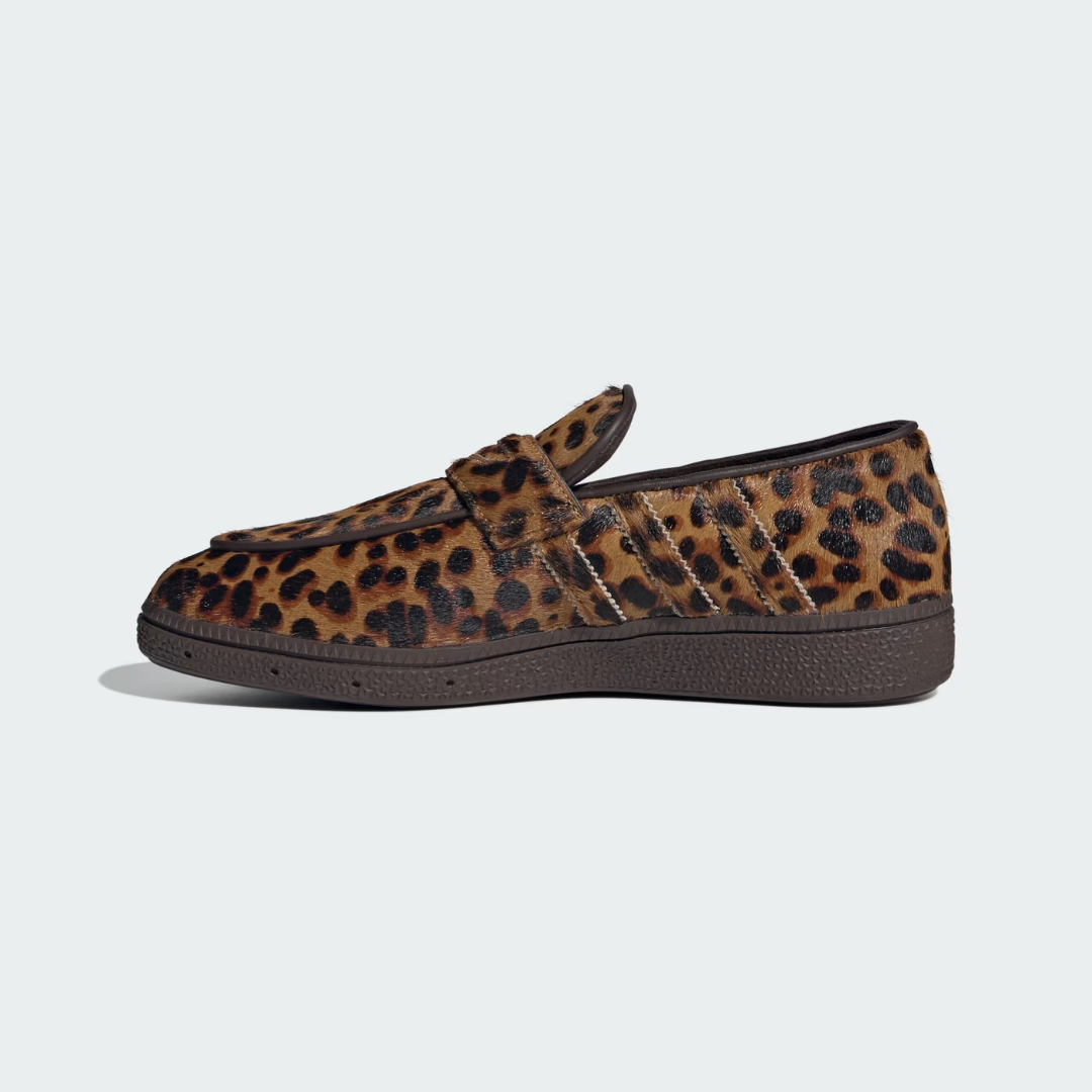 Spezial Handball  Loafer Leopard Print Dark Brown