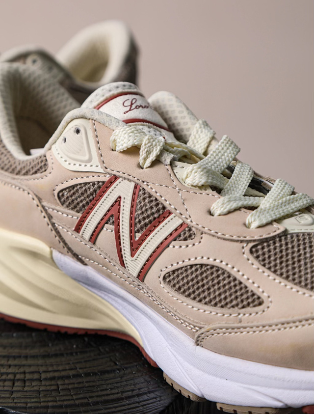 New balance 990v6 made in usa raw cashew x loro piana pronta entrega